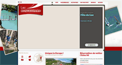 Desktop Screenshot of lac-monteynard.com